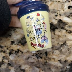 Disneyland Yellow and Blue Ornament Cup